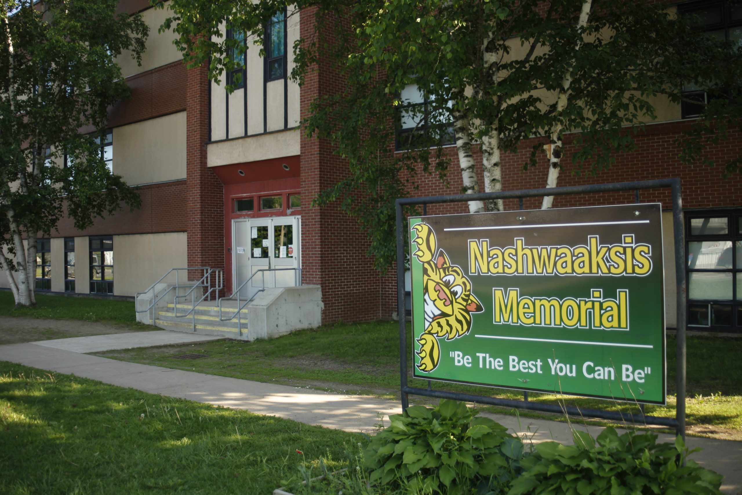 Nashwaaksis Memorial Elementary School.